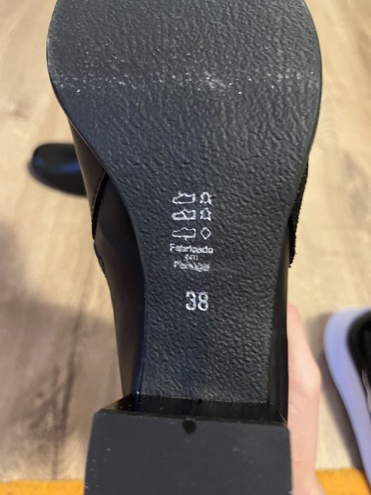 Ghete de piele (interior-exterior), mărimea 38