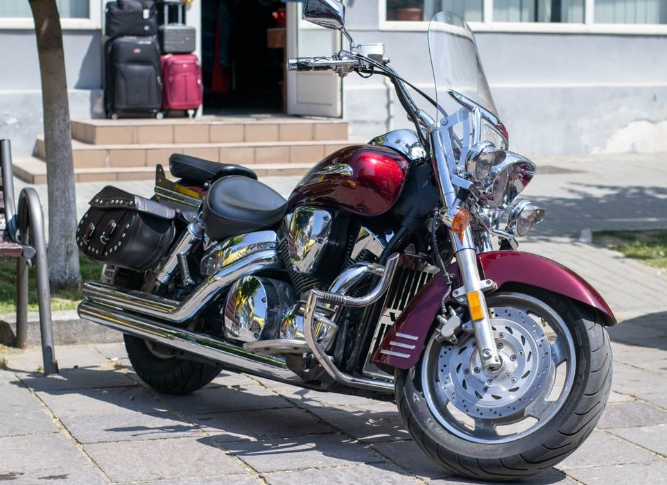 Honda VTX 1300R Hard Krome big straight 3inch