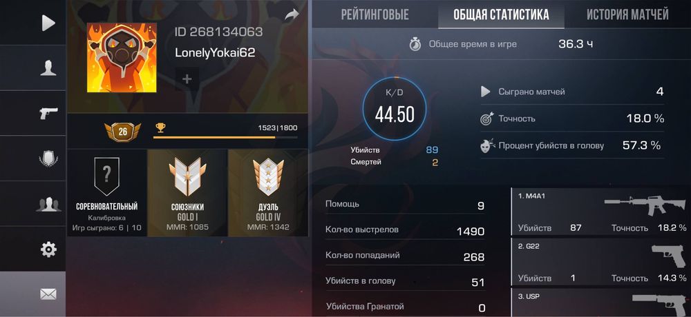 Standoff 2 аккаунт