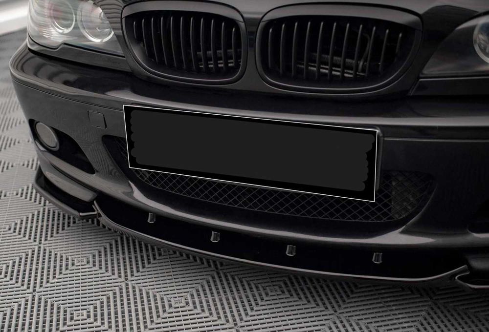 бмв е46 м тех купе преден лип спойлер / bmw e46 m tech 2 lip spoiler