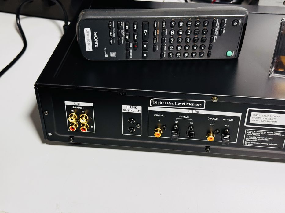 Minidisc SONY seria QS MDS-JB920QS,telecomandă,impecabil-sunet de 10