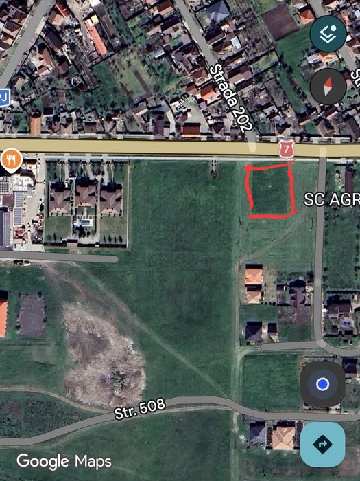 Teren intravilan de vanzare în Pecica- suprafață 1480 m2