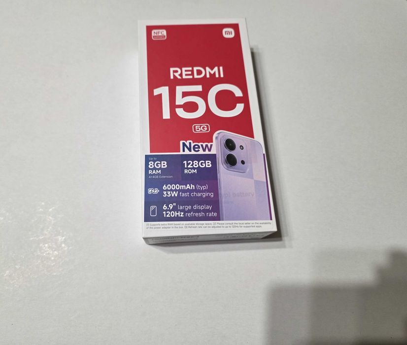 Xiaomi Redmi 15C 5G 128 GB Black