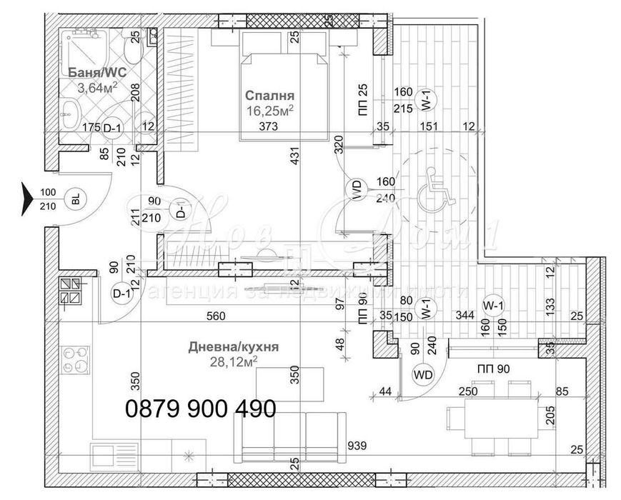 Продава се Двустаен апартамент в с. Левски, Област Варна - 87 кв.м за 1602 €/кв.м - Снимка #9