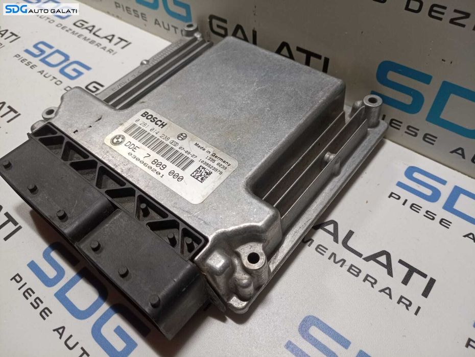 ECU Calculator Motor BMW Seria 3 E90 E91 E92 2.0 D 2004 - 2011 Cod 7809000 0281014238 [M4389]