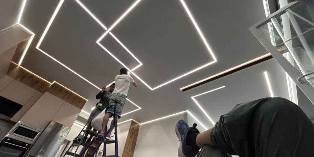 Натяжные потолки