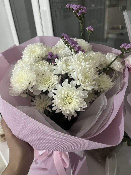 Букет цветы свежые