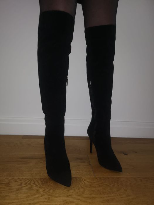 Cizme piele intoarsa Musette Vivian