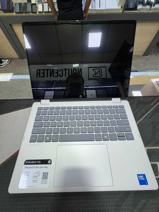 HP OmniBook Flip 14" 2K IPS 300nit/Core™ 5-120U/LPDDR5 8 GB/SSD 512 GB
