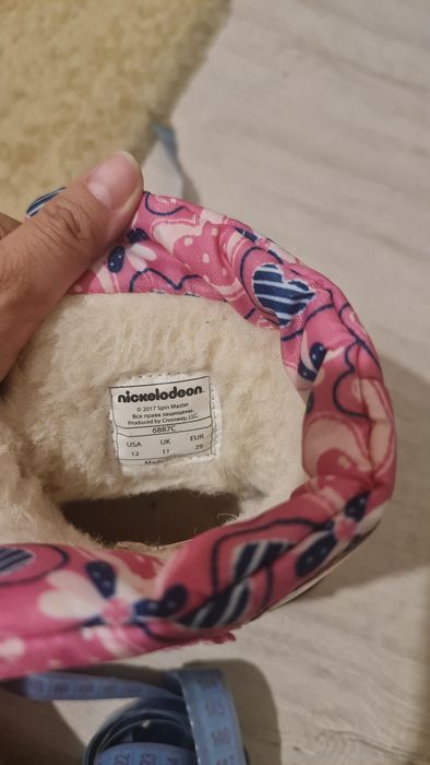 Зимняя обувь девочке 27р