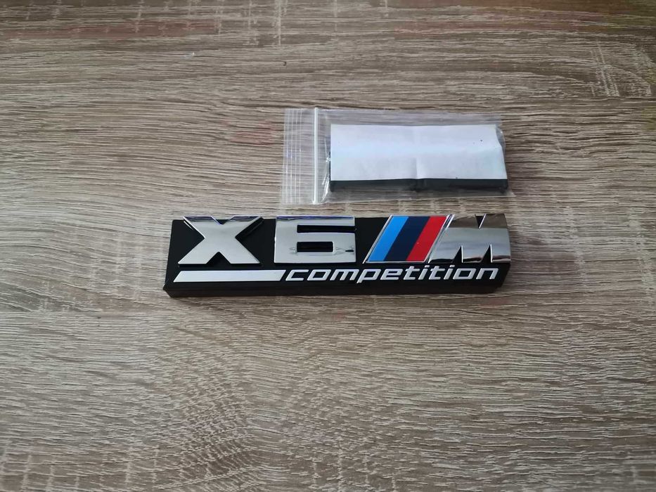 Предна решетка сребриста емблема BMW X6M Competition