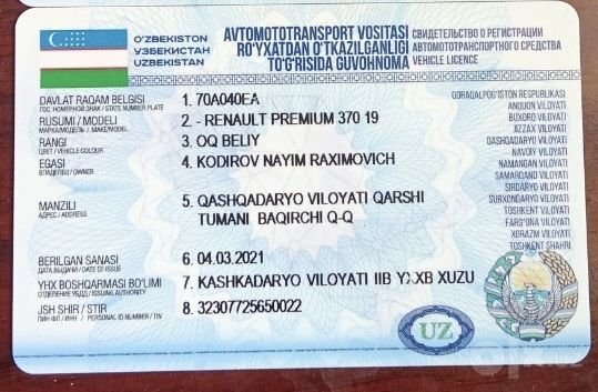 Срочно Рено 2004 сотилади 10 000$ келишилади