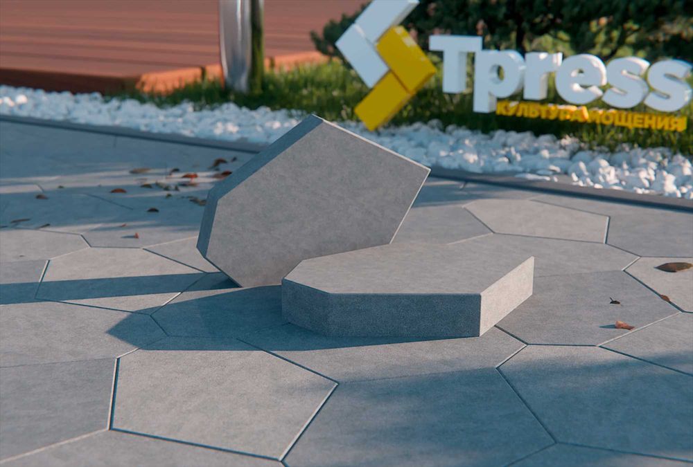 Брусчатка "Лепесток"