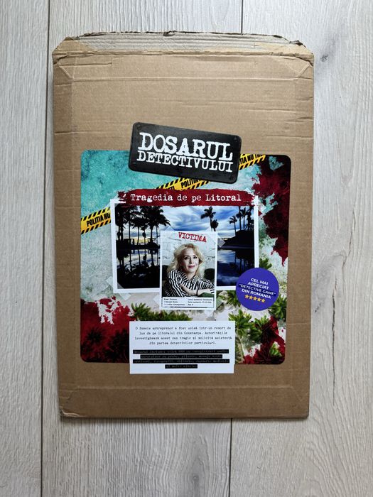 Boardgame Dosarul Detectivului, Tragedia de pe litoral