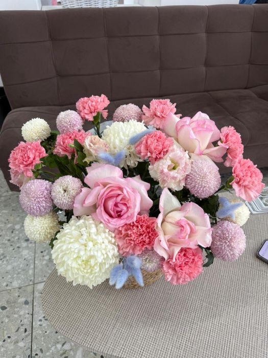 Цветы букеты свежие