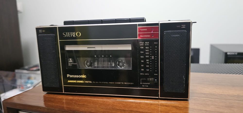Boombox miniatura! Panasonic RX-F 40/