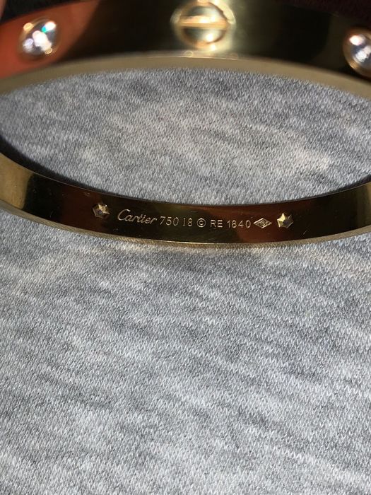 Schimb/vand Bratatra Aur Cartier 750 18k pret 1500 lei are 6 Grame