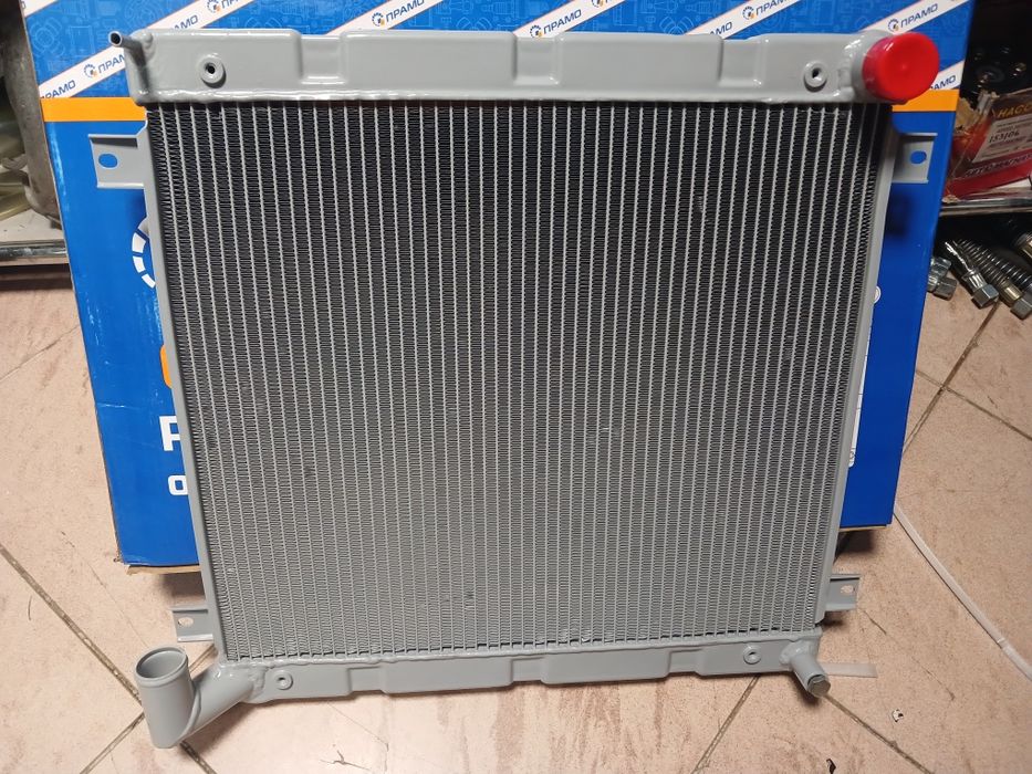 Радиатор Газель Бизнес алюминий Cummins 2,8 Прамо