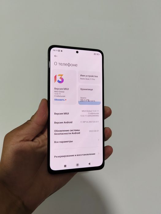 Xiaomi redmi note 11 pro 128гб в идеале