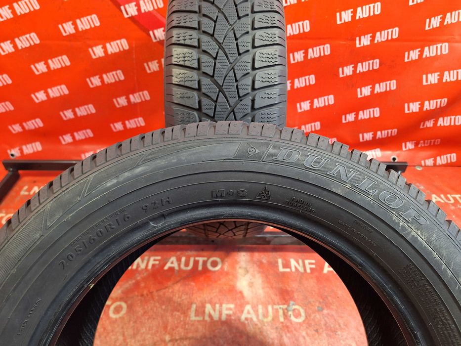 Anvelope de IARNA - 205/60/16 - DUNLOP - 6.86 MM - DOT 2012 !