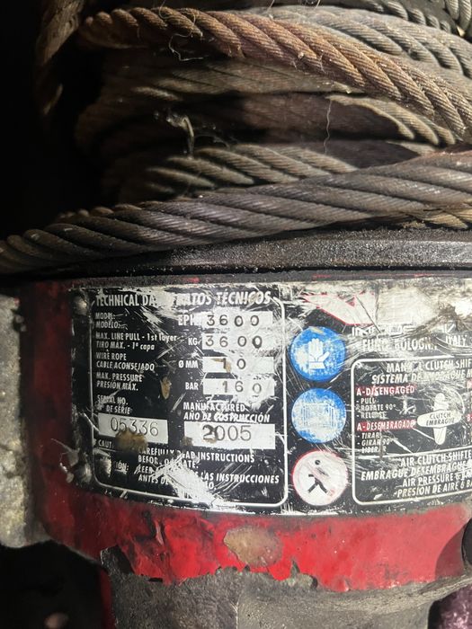 Хидравлична лебедка с дистанционно и ръчно управление