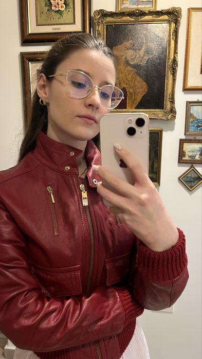 Geaca din piele de primavara