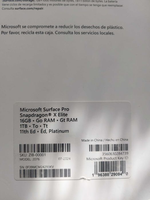 Microsoft Surface Pro 11