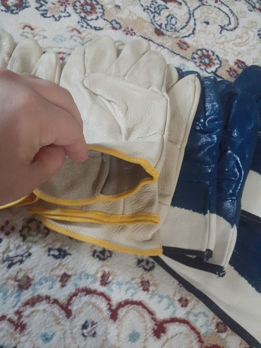 Перчатки  кожный разный