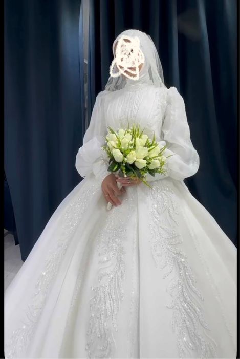 Свадебное платье (закрытое)