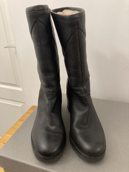 Cizme UGG piele neagra 38.5