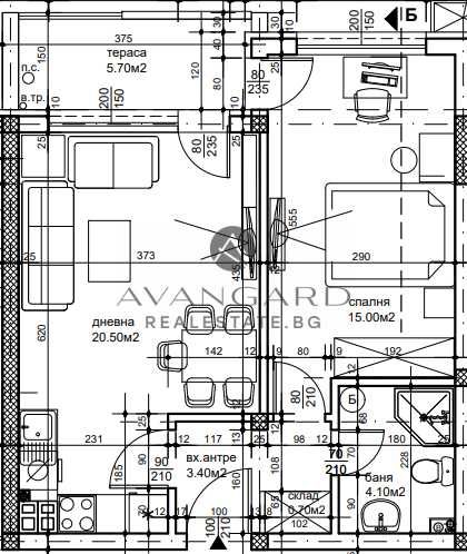 Продава се Двустаен апартамент в Пловдив, Христо Смирненски - 65 кв.м за 706 €/кв.м - Снимка #11