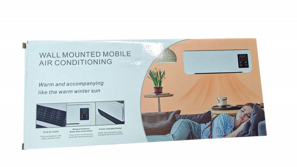 Печка за стенен монтаж с двойно предназначение – отопление и охлаждане