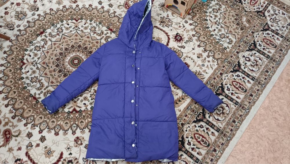 Куртка 46р зимняя двухстороняя