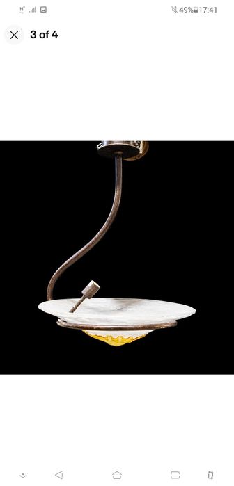 Подвесной светильник в стиле ар-деко - Мурано, Венеция