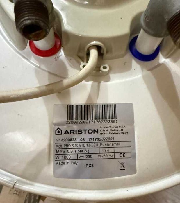 Boiler Ariston electric 80 litri