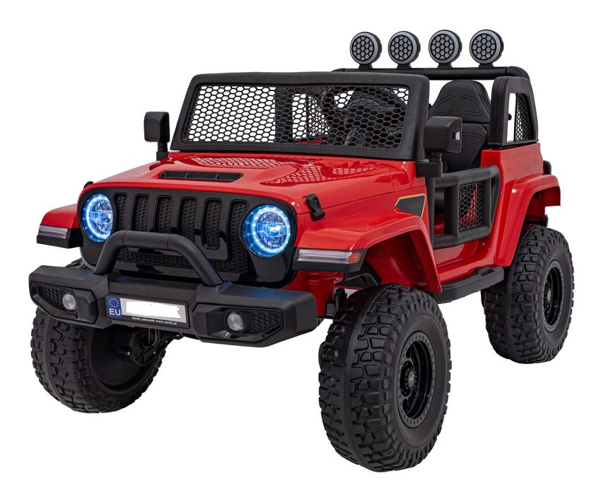 Masinuta electrica pentru copii Autokids SUV OFFROAD 4x4 (JL213) Rosu