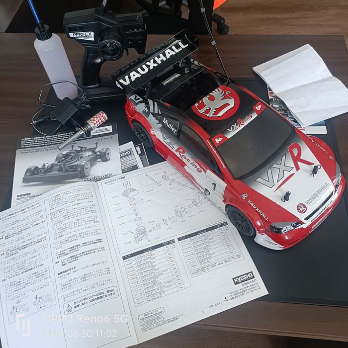 Automodel nitro 1:10 Rc Kyosho Fazer