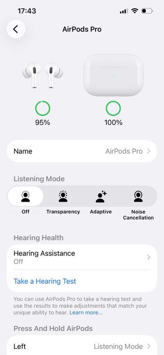 Слушалки Air pods 2 pro