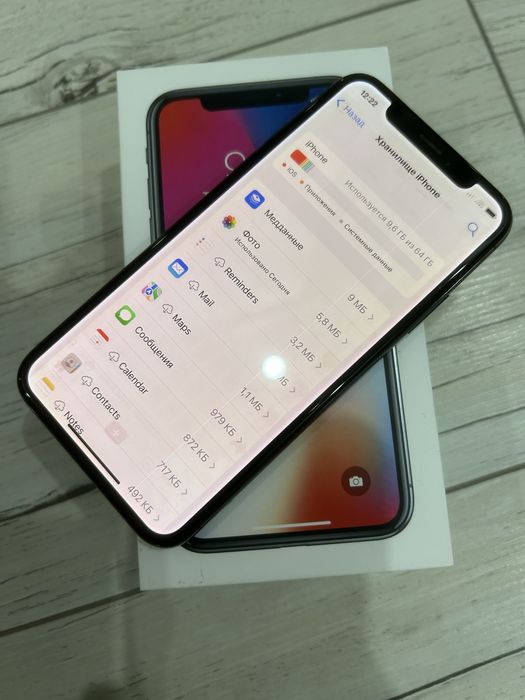 Iphone X Black 64gb