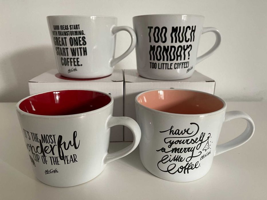 Set cani McCafe Craciun 2018