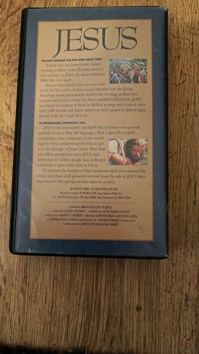 Film vechi VHS Isus