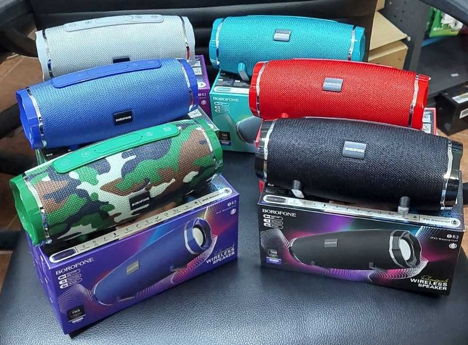 Нова Преносима Водоустойчива Блутут Тонколони с Радио / USB / AUX JBL