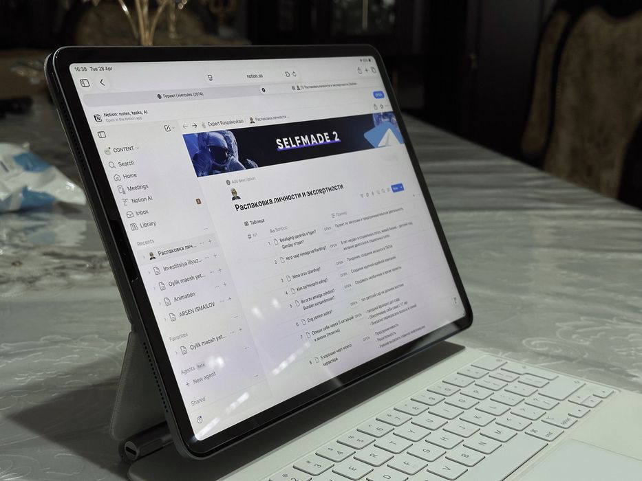 iPad Pro 12.9-inch (4-generation) ideal holatda!