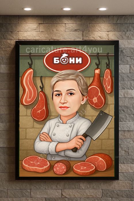 Карикатури с включена рамка промо цени