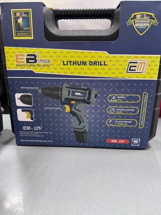 Шуруповерт EWImax EM-12v