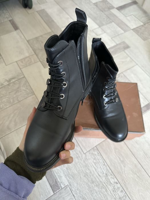 женская ботинка осень весна