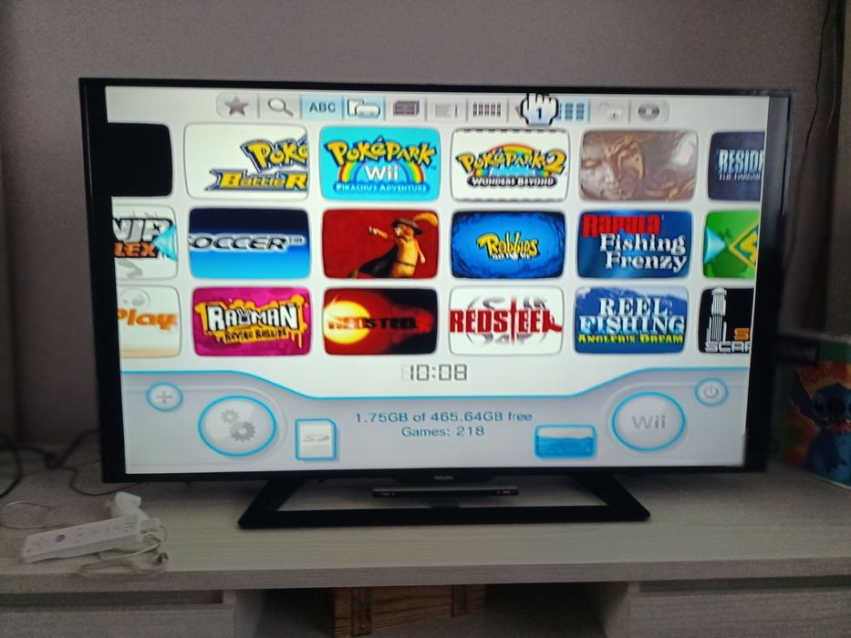 Consola Wii modata cu 200 jocuri