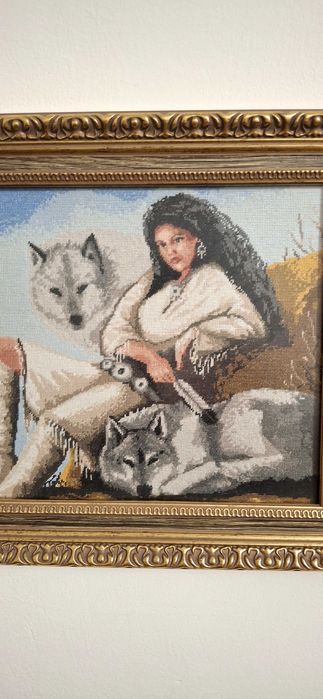 "Зовът на дивото",
Размери 27/23,бод 1:1,конци Ариадна