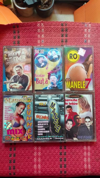 Lot casete audio manele