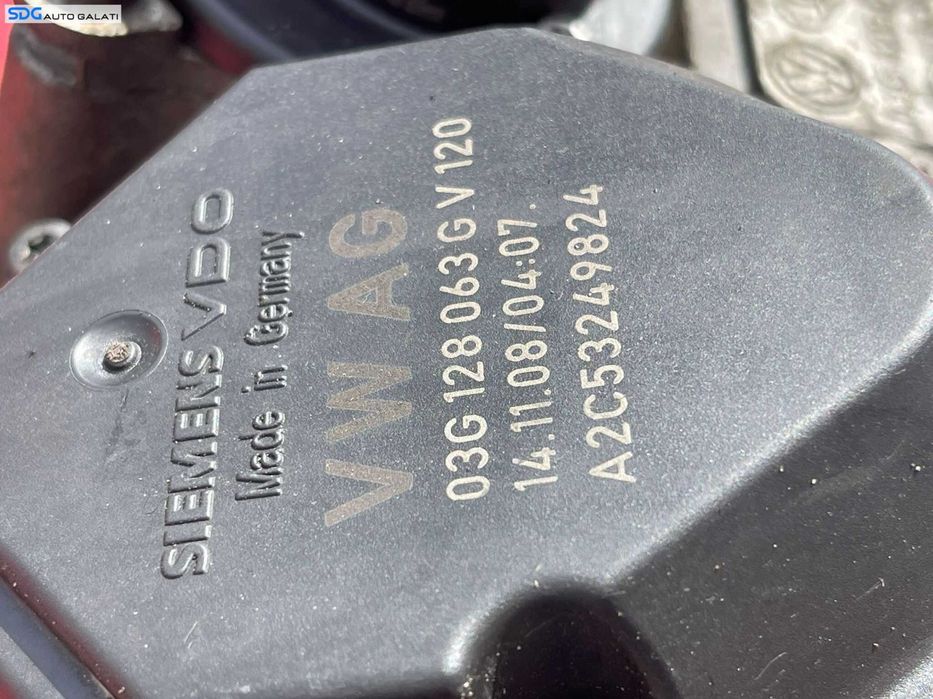 Clapeta Acceleratie Volkswagen Golf 5 1.9 TDI BLS BXJ 2004 -2008 Cod 03G128063G A2C53249824 [C4315] [Depozit]